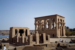 Antiquité égyptienne : kiosque de Marcus Ulpius Trajanus