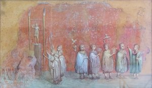 Fragment de fresque d