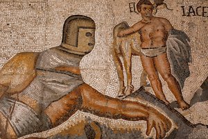 Combats de gladiateurs - Roman
