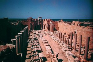 Leptis Magna, Labdah - Roman