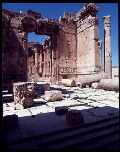 Vestiges du temple de Bacchus