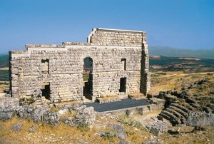 Ruines du théâtre romain, Acinipo, Ronda, Espagne