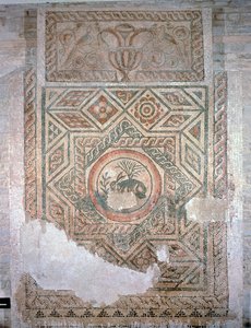 La mosaïque du lièvre, 350 après J.-C. - Roman