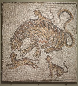 Tigresse et petits, vers 300 après J.-C.