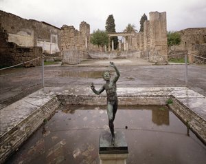 Vue de la Casa del Fauno (Maison du Faune) - Roman