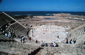 Vue du théâtre