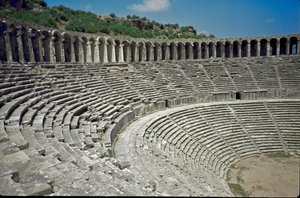 Vue du théâtre, 2e siècle après J.-C.
