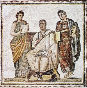 Virgile écrivant l