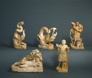 Jonas avalé, Jonas rejeté, Jonas sous la vigne, Jonas priant, 280-290
