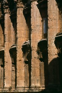 Temple de Bacchus, détail, Haute période impériale