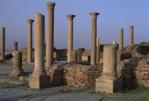 Vue de la Bibliothèque, c.100 AD, Période Impériale Haute (27 BC-395 AD) - Roman Imperial Period