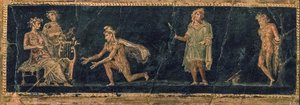 Le concours musical entre Apollon et Marsyas