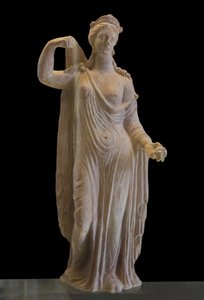 Art grec Aphrodite du type Genitrix (1er siècle AD) terre cuite