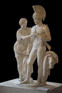 Couple impérial en Mars et Vénus (entre 120 et 140 après J.-C.) sculpture