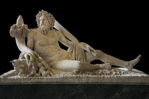 Art romain Le Tibre (sculpture) - Roman Roman