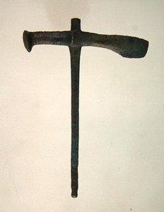 Hache, trouvée à Bebra