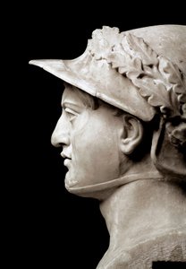 Buste de Pyrrhus Ier (ou Pyrrhos) roi d
