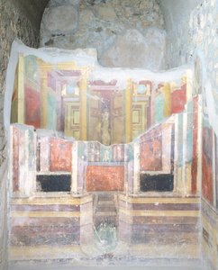 Intérieur de la Maison de Fabius Rufus, Pompéi, Campanie, Civilisation romaine