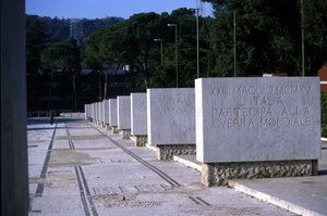 Rome, Foro italico. L