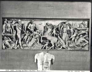Sarcophage représentant Mars et Rhéa Silvia - Roman Roman