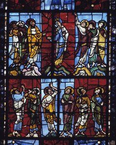 Ascension (vitrail) - Romanesque