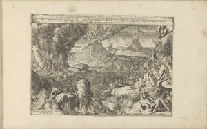 Volcans et tempêtes - Romeyn de Hooghe