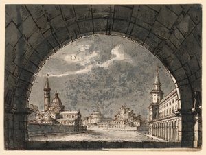 Décor de scène pour l