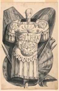 Trophée avec armes - Romolo Achille Liverani