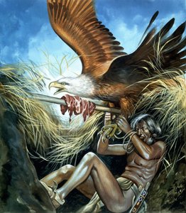 Aigle et Indien
