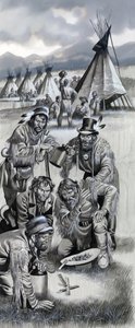 Le groupe des montagnards du Far West
