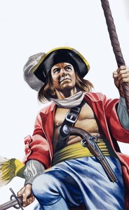 Sir Henry Morgan (gouache sur papier)