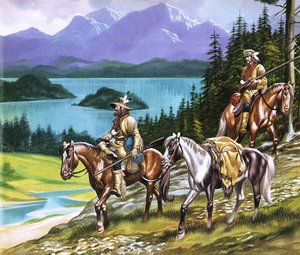 Les trappeurs du Far West