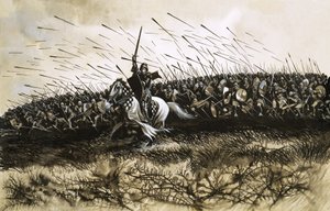 Bataille non identifiée (Agincourt ) - Ron Embleton
