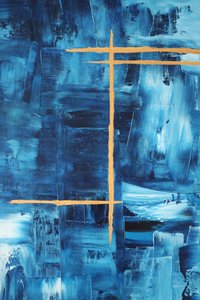 Vision bleue