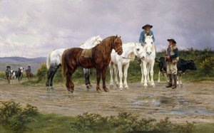 Marché des fermiers des Pyrénées, 1884 - Rosa Bonheur