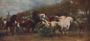 La Foire aux chevaux, 1855, vers 1915 - Rosa Bonheur