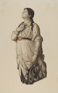 Figure de proue du "Julia Lawrence" - Rosamond P. Gray