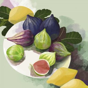 Figues mûres et citrons - Rosana Laiz Blursbyai