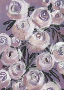 Roses lavande pâle - Rosana Laiz Blursbyai