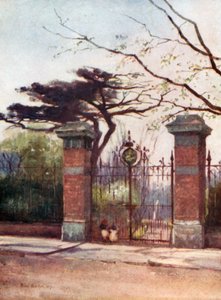 Entrée du Jardin des Apothicaires - Rose Maynard Barton