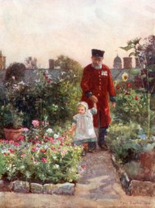 Le Jardin des Pensionnaires, Hôpital Royal, Chelsea