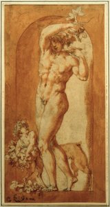 Bacchus dans une niche