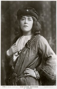 Edith Wynne Matthison, actrice britannique, c1907