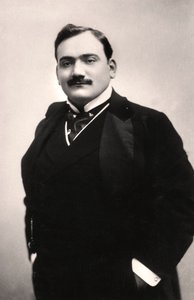 Enrico Caruso 1873-1921, ténor italien, 1907