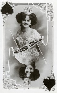Gertie Millar, actrice et chanteuse britannique, c1905 - Rotary Photo