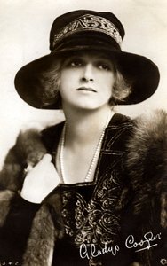 Gladys Cooper 1888-1971, actrice anglaise, début du 20e siècle - Rotary Photo