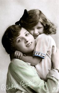 Gladys Cooper 1888-1971, actrice anglaise, début du 20ème siècle - Rotary Photo