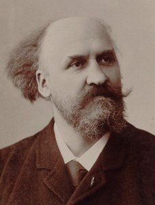 Portrait du compositeur Charles Lenepveu 1840-1910, 1891 - Rouen . Photo studio J. Fontaine