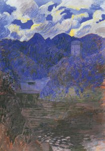 Aube de printemps à San Fruttuoso - Rubaldo Merello