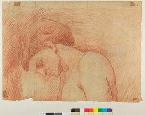 Portrait de sa femme, vers 1918